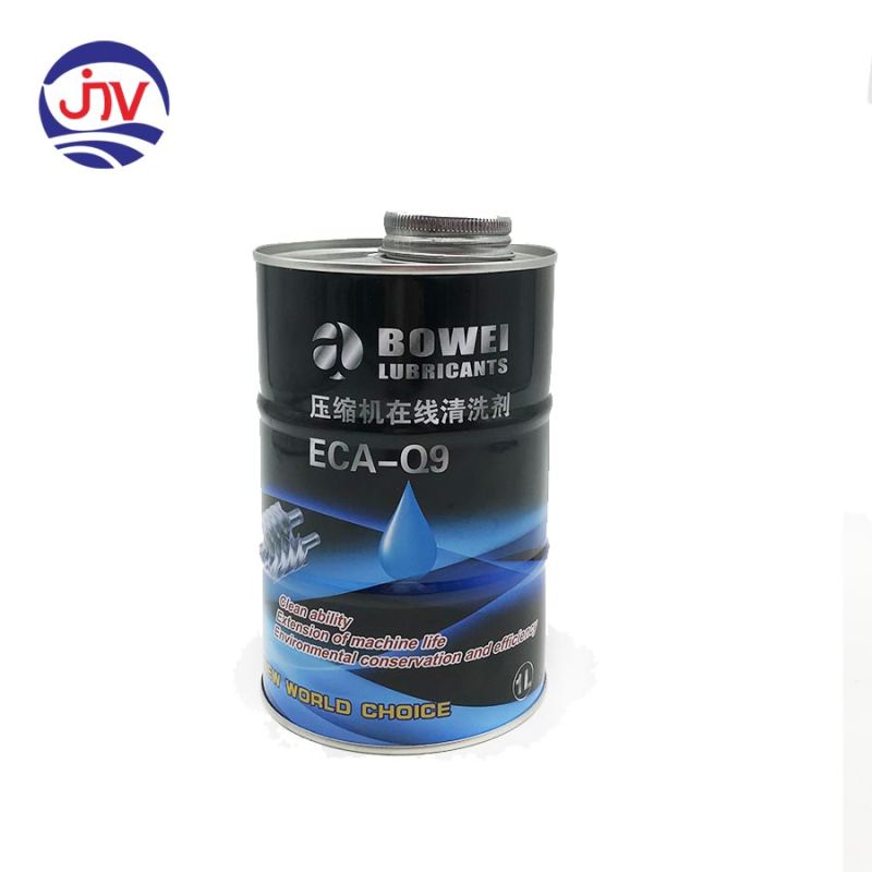 1 Liter Tall Round Closed Top Engine Oil Tin Cans