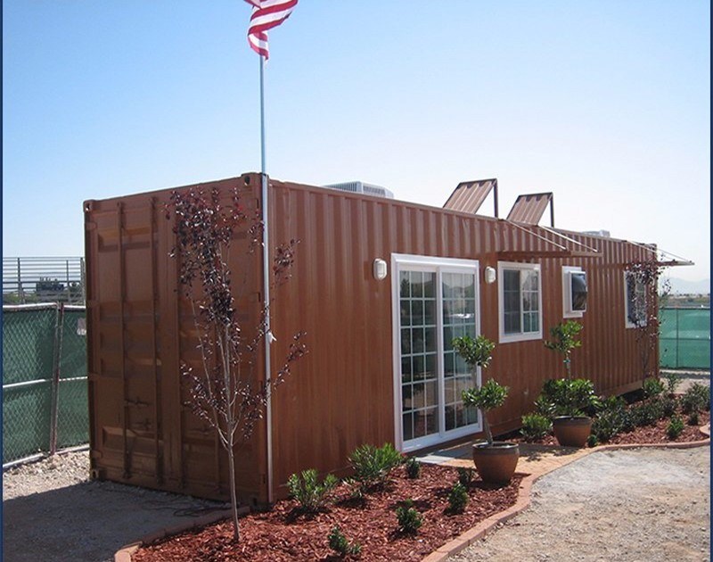Fast Installation Modified Shipping Container Personal Living House in America