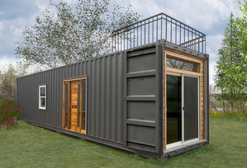 Luxury 40 FT Container House/Modified Shipping Container Homes for Customized