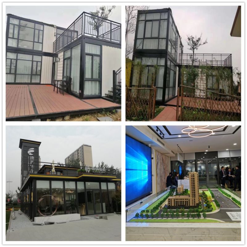Malaysia Waterproof Two Storey Living Luxury 20 FT Shipping Container House