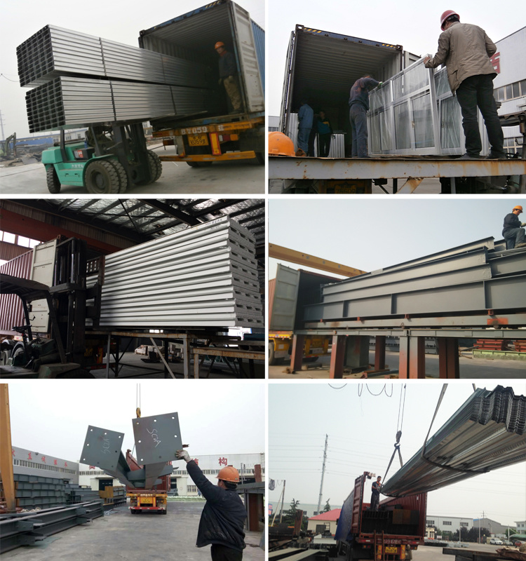China Factory Export Large Span Warehouse Roof Design Steel Structure Warehouses