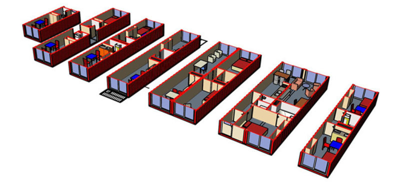 China Modern Durable Shipping Container House Modular Home for Shipping Container