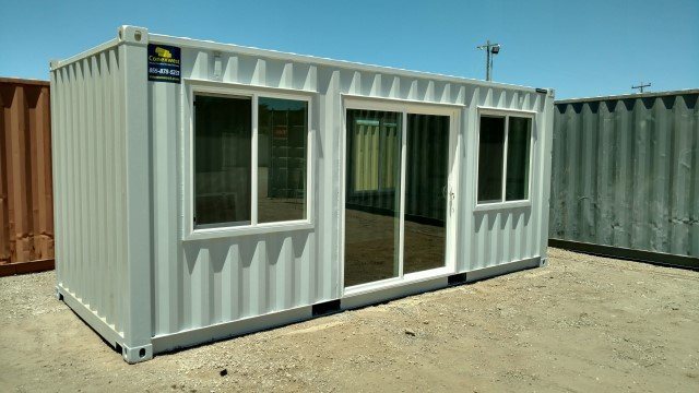 Tiny House Mobile Home 20FT Modern Shipping Container Temporary Office From China