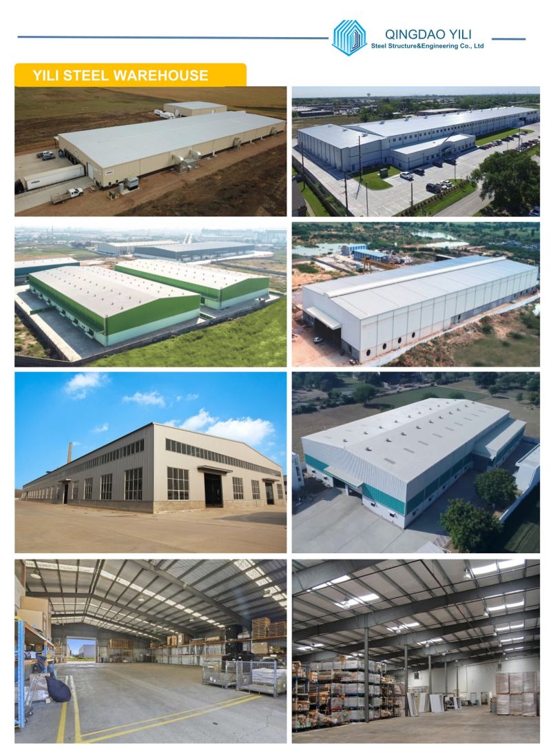 Agriculture Storage Steel Warehouse Prefabricated Steel Structure Warehouse
