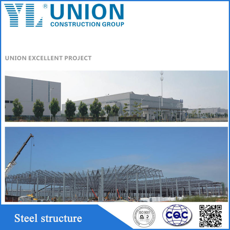 Steel Frame Building Material with Fabrication Construction for Pre-Engineered Steel Structure Warehouse