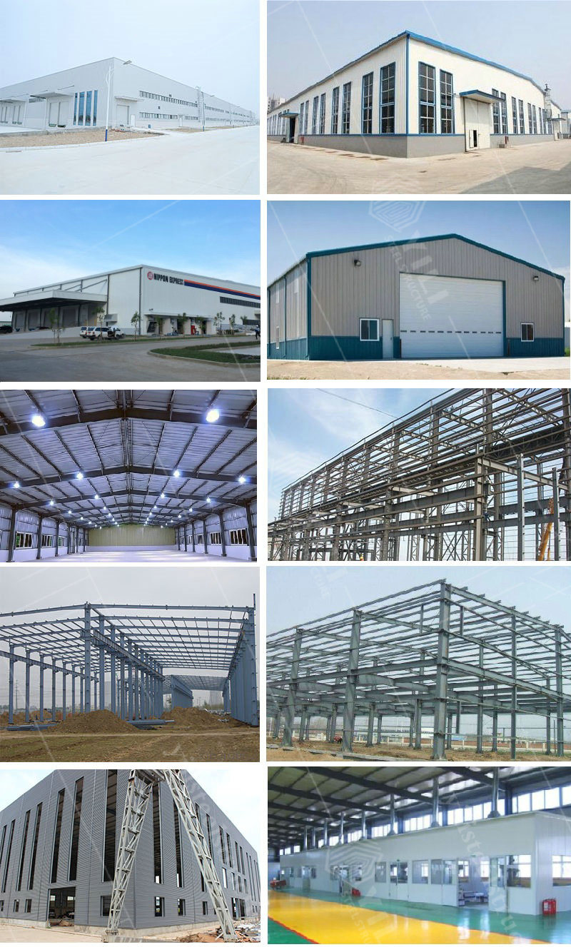 Steel Construction Building Pre /Prefabricated Modular Steel Warehouse