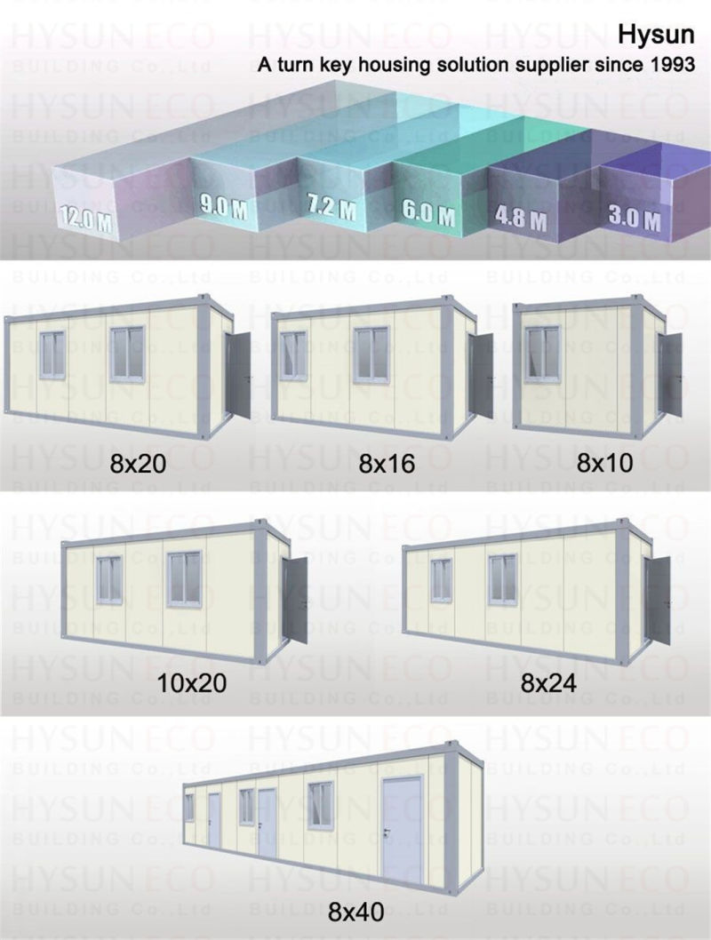 Expandable Container House 20FT Prefabricated Container Home