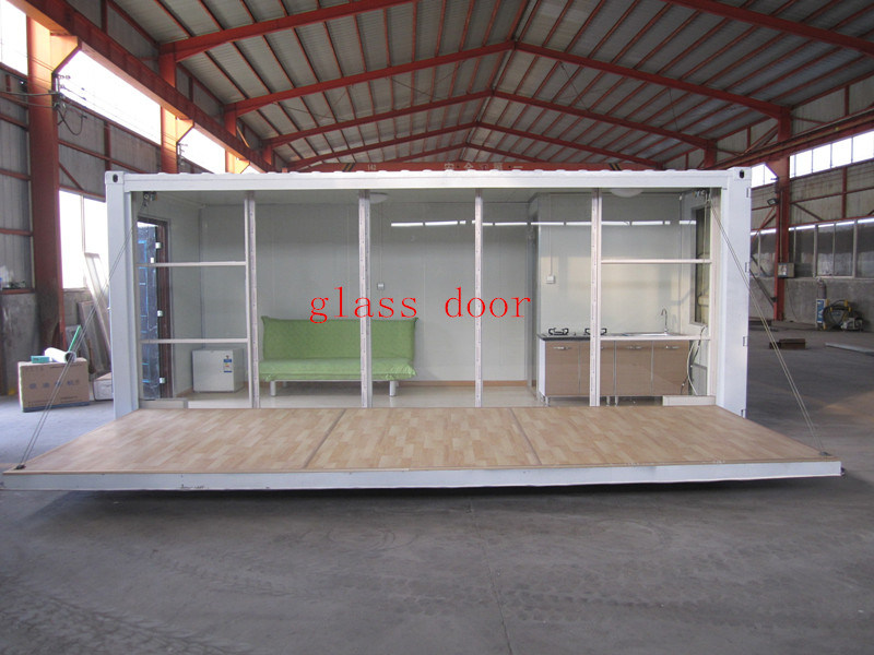 Fashionable Design Solar Board Container House for Retail Store