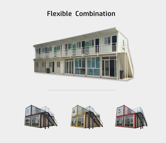 China Standard Fast Installation Prefab Container House as Dorm/Office/Home