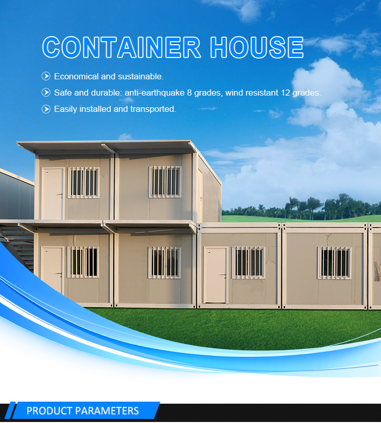 Two Storey Luxury Shipping Container Prefab House 40FT