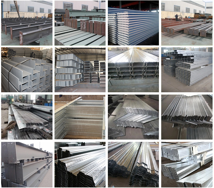 Steel Construction Building Pre /Prefabricated Modular Steel Warehouse