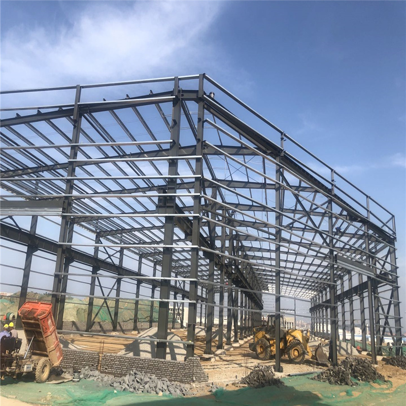 Africa Export Used Warehouse Building Material Steel Structure