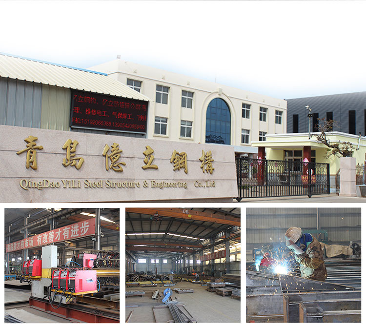 Steel Construction Building Pre /Prefabricated Modular Steel Warehouse