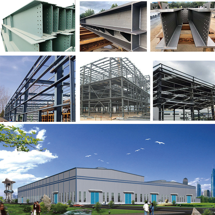 Tekla Prefab Steel Structure for Workshop/Warehouse/Office/Storages/Steel Frame with Q235B/Q345b