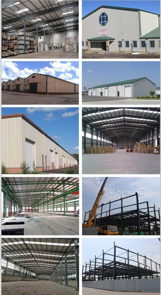 Pre Engineered Steel Structure Material Kits Warehouse Building Set