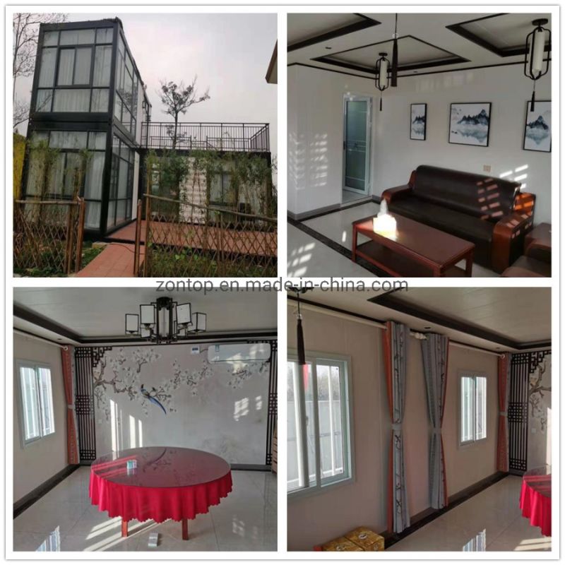 Malaysia Waterproof Two Storey Living Luxury 20 FT Shipping Container House