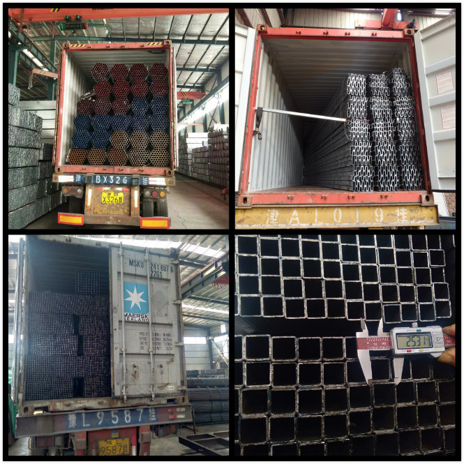 Mild Carbon Cold Rolled Steel Tube of 6meter in Warehouse