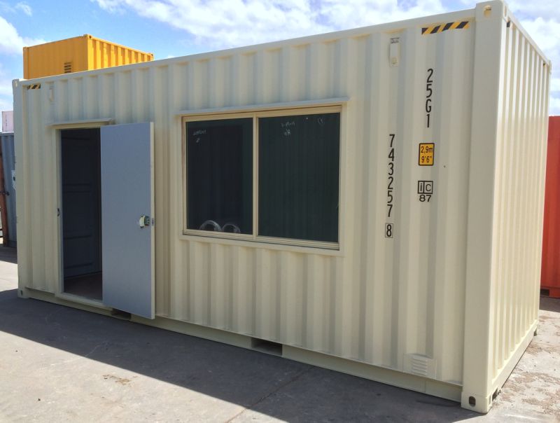 Tiny House Mobile Home 20FT Modern Shipping Container Temporary Office From China