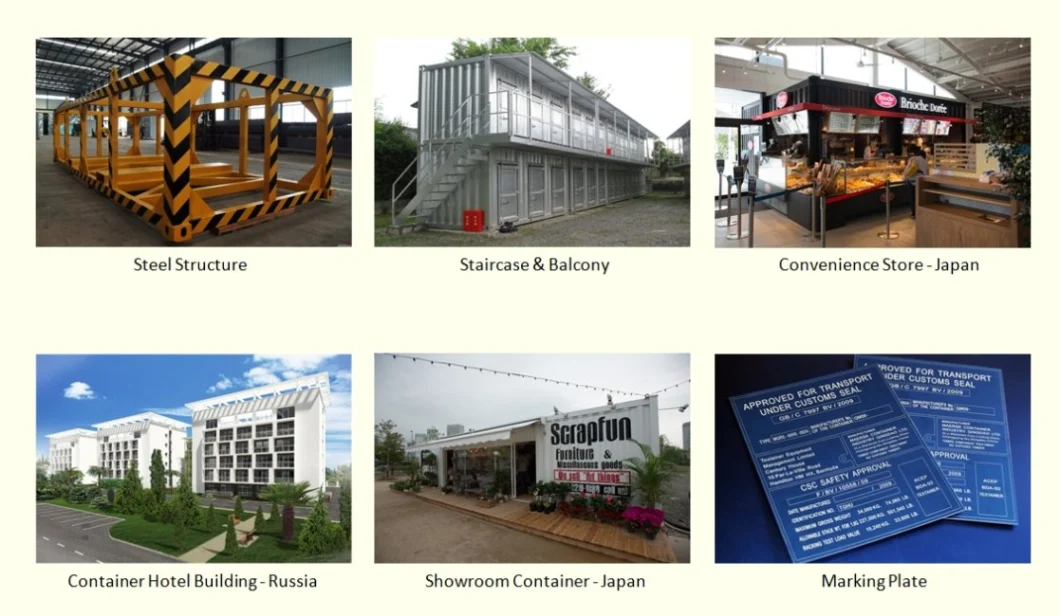 20/40FT Mobile Prefabricated Customer Container House/ Prefab Modular Container House/Container Shop for Barbecue