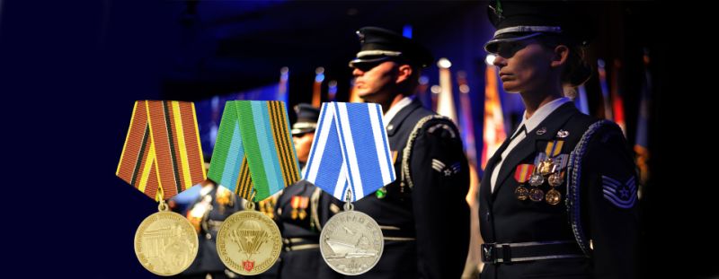 High Quality Custom Medals with Ribbon