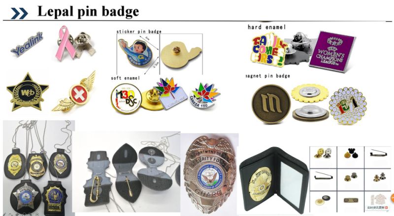 Wholesale Metal Badge Colourful Round Star Saudi Arabia Lapel Pin