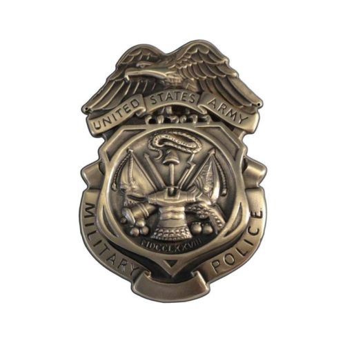 Metal Badge with Customer 2D/3D Logos Police Badge