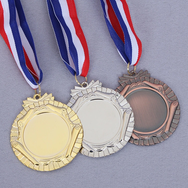 Cheap Sports Metal Medal Ribbon Custom Race Medal Finisher Medal