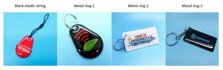 EV charging Custom Logo13.56MHz smart proximity RFID NFC epoxy Keyfobs Tag keychain