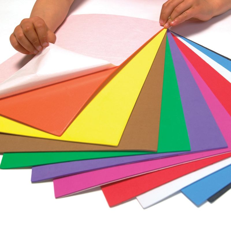 Colorful EVA Glitter Foam Sheet with Self-Adhesive Glue for Handmade Craft
