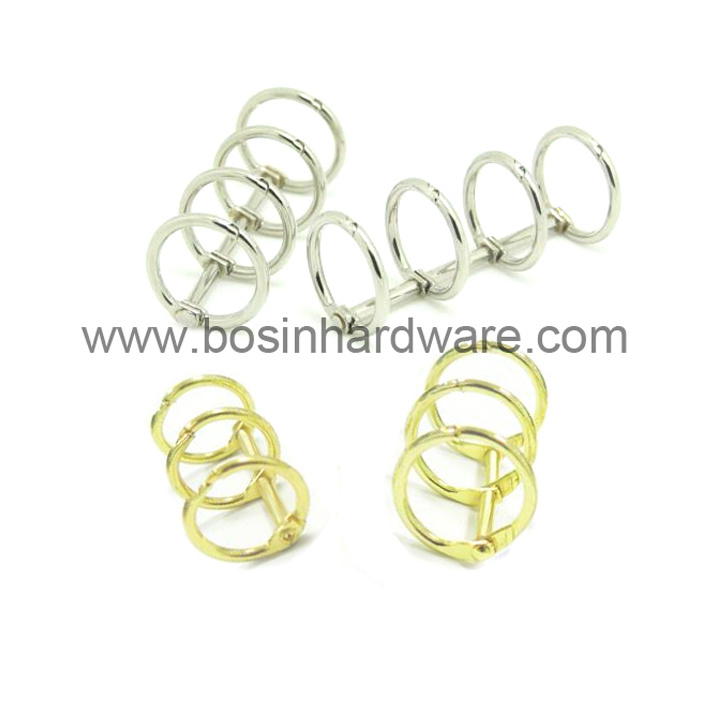Metal Hinged Snap Ring for Keychain