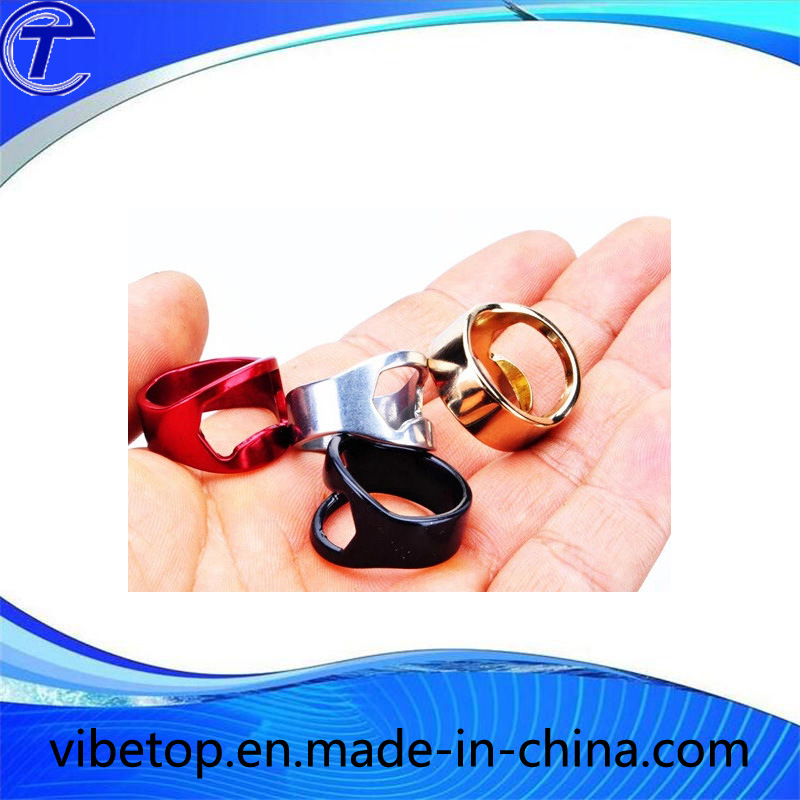 Hot Sale Customized Metal Beer Bottle Cap Opener with Keychain