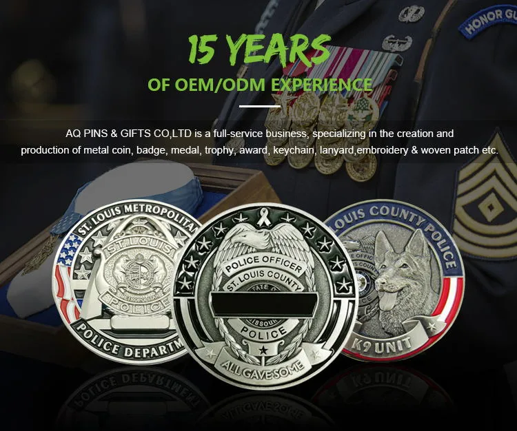 Creative Enamel Police Navy Coin for Box Bank Enamel Police Award Coin Keyholder Coin Keychain Debossed (27)