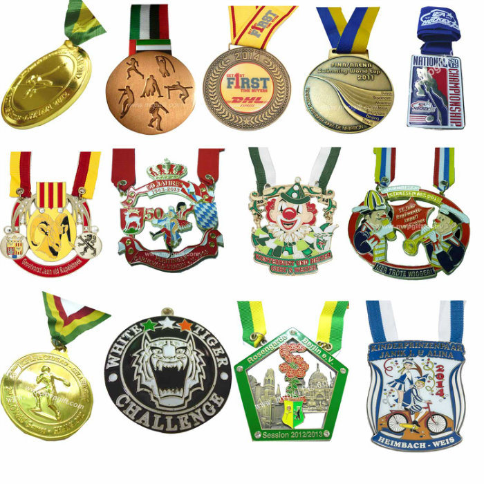 2017 Metal Medal for Marathon Running Medal Gift