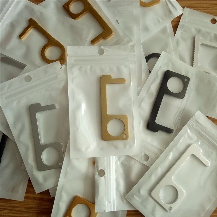 Customized Brass Non Touch Bottle Opener Smart Key Cleankey with Stock