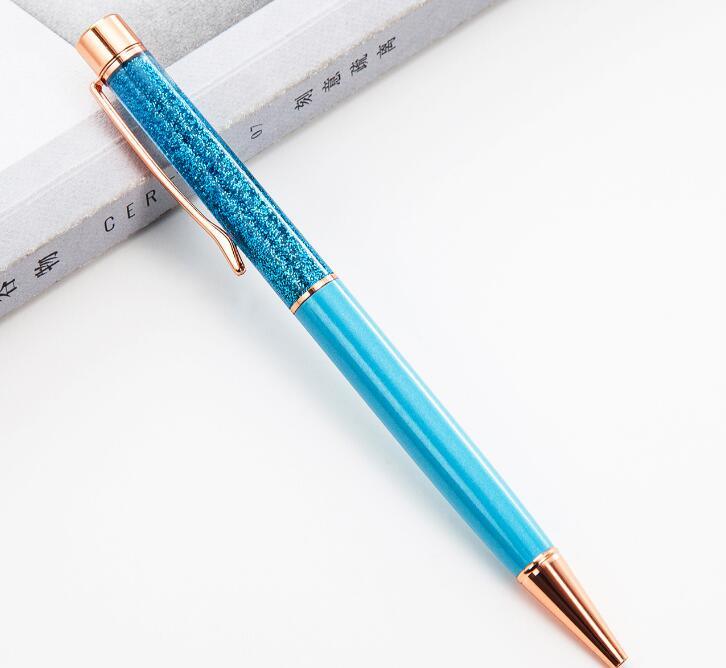 Stationery Office Supply Promontional Gift Ball Pen with Glitter Floating