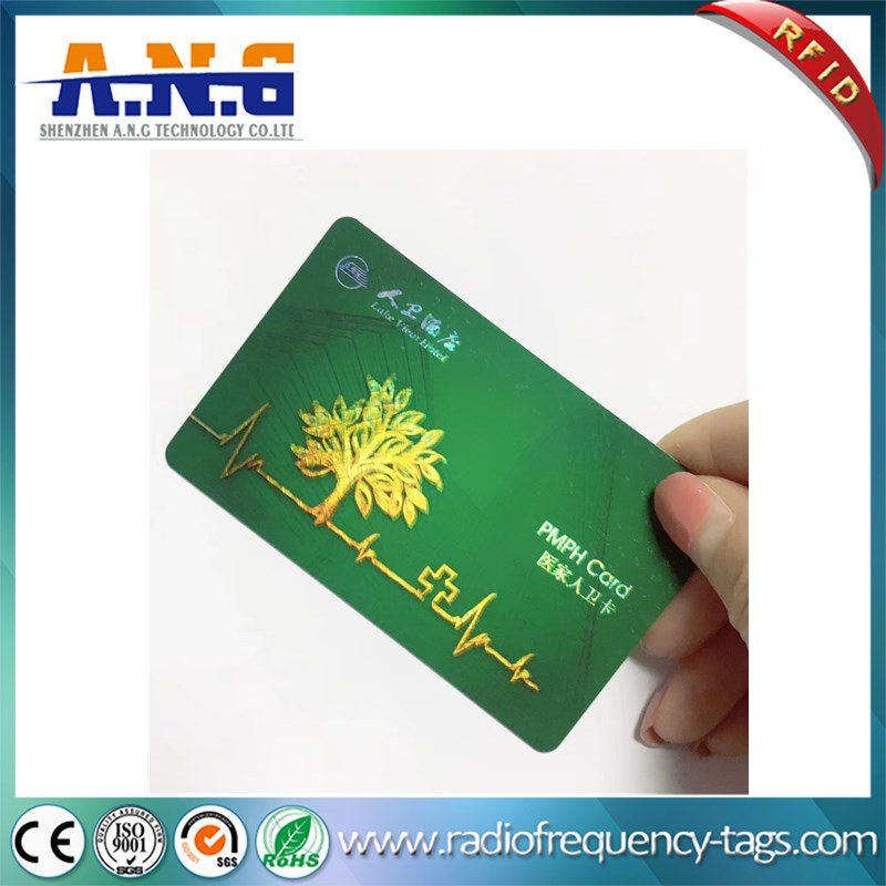 Printable Credit Card Size RFID Business Card