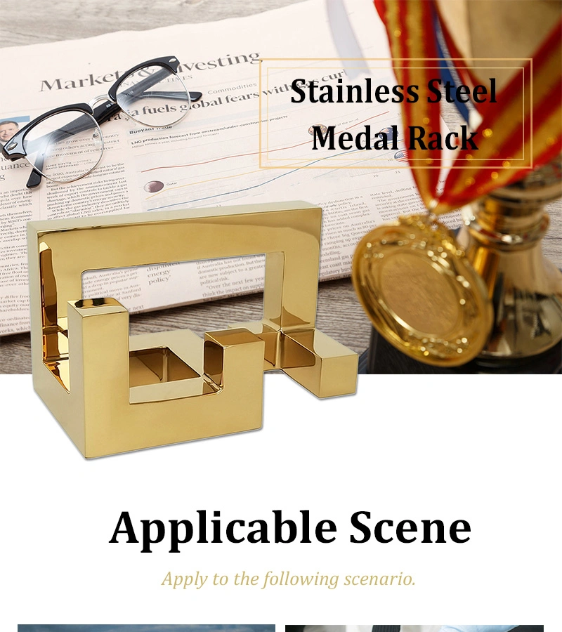 2021 New Stainless Steel Solid Trophy Medal Custom Commemorative Medals