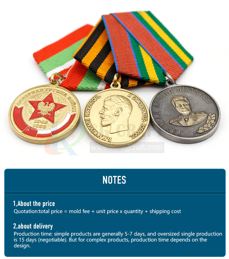 Recommended Custom Medal Sport Medal Gold Medal Colorful Medal, No MOQ