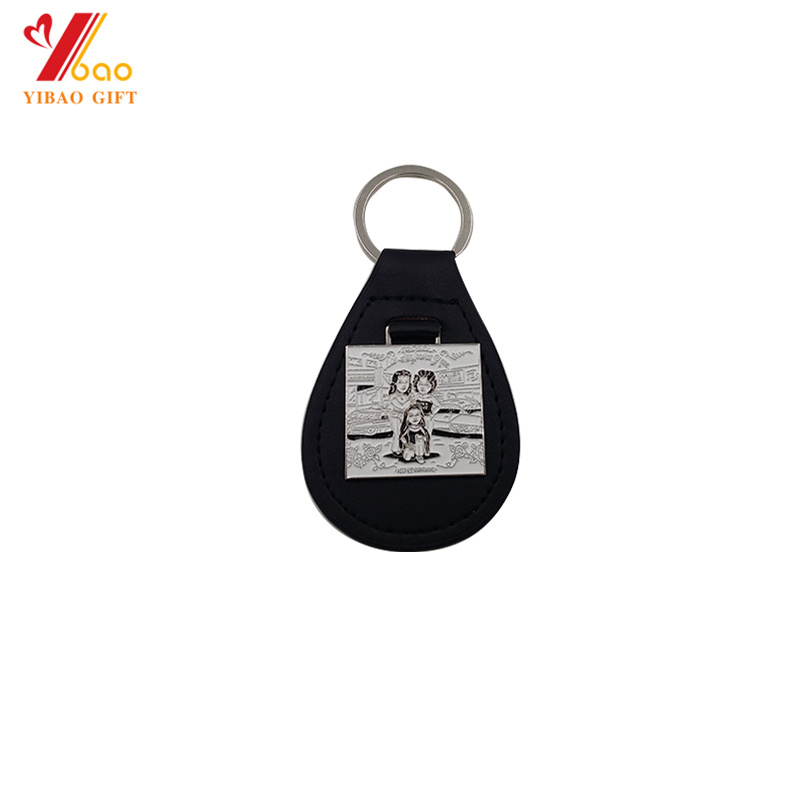 Leather Keychains Product PU Keychain (YB-KY--039)