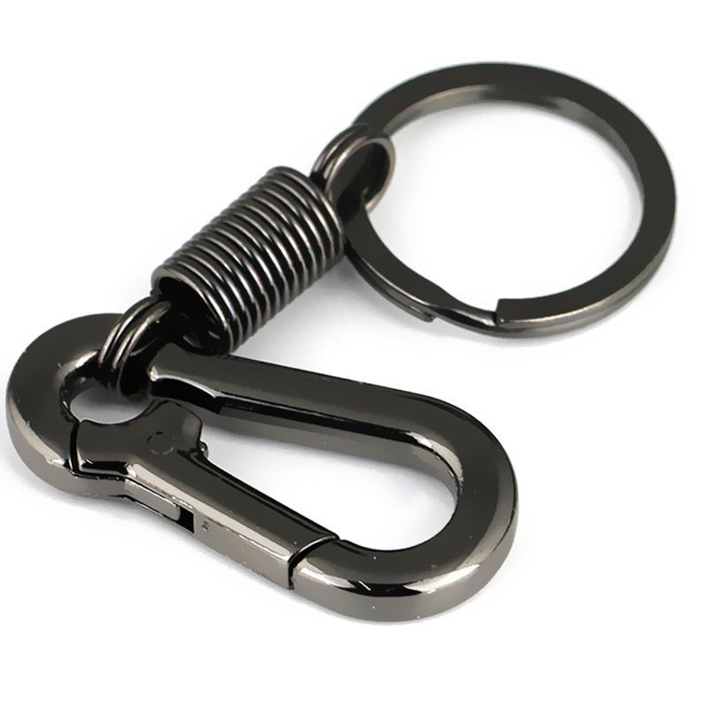 Car Keychain Simple Strong Carabiner Shape Keychain Climbing Hook Key Chain Rings
