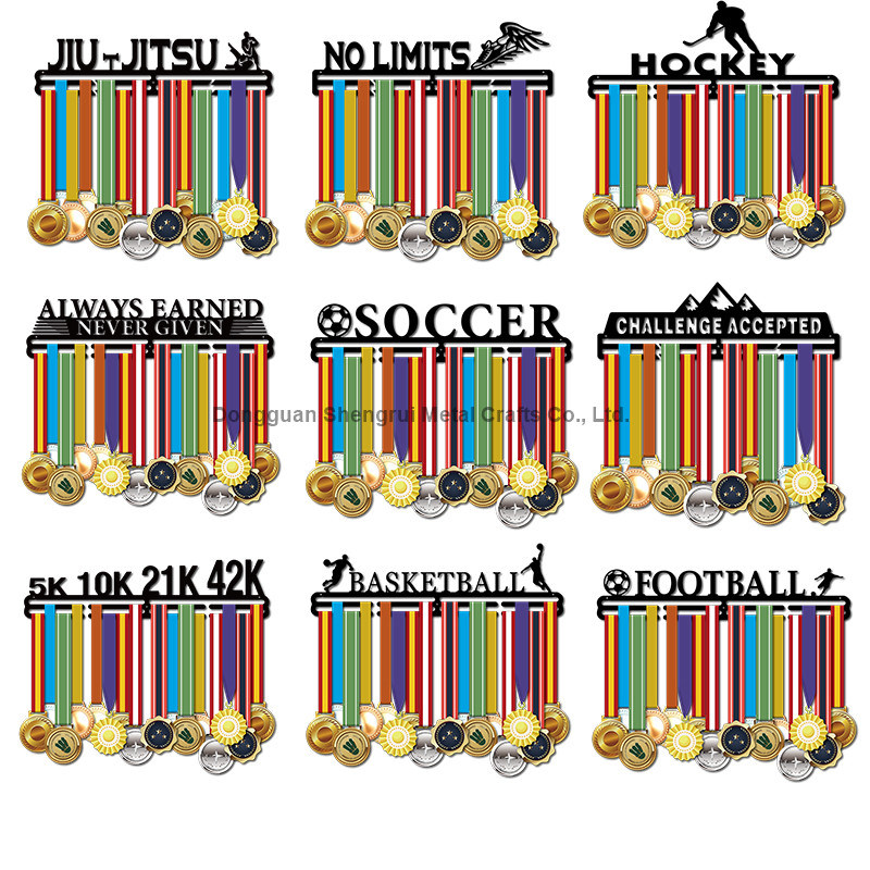 Basketball Medal Display Holder Wall Decor Sport Medal Hanger