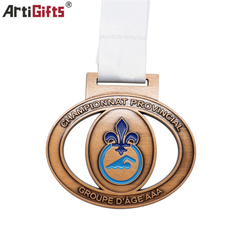 Customer Design Individual Swimming Medal