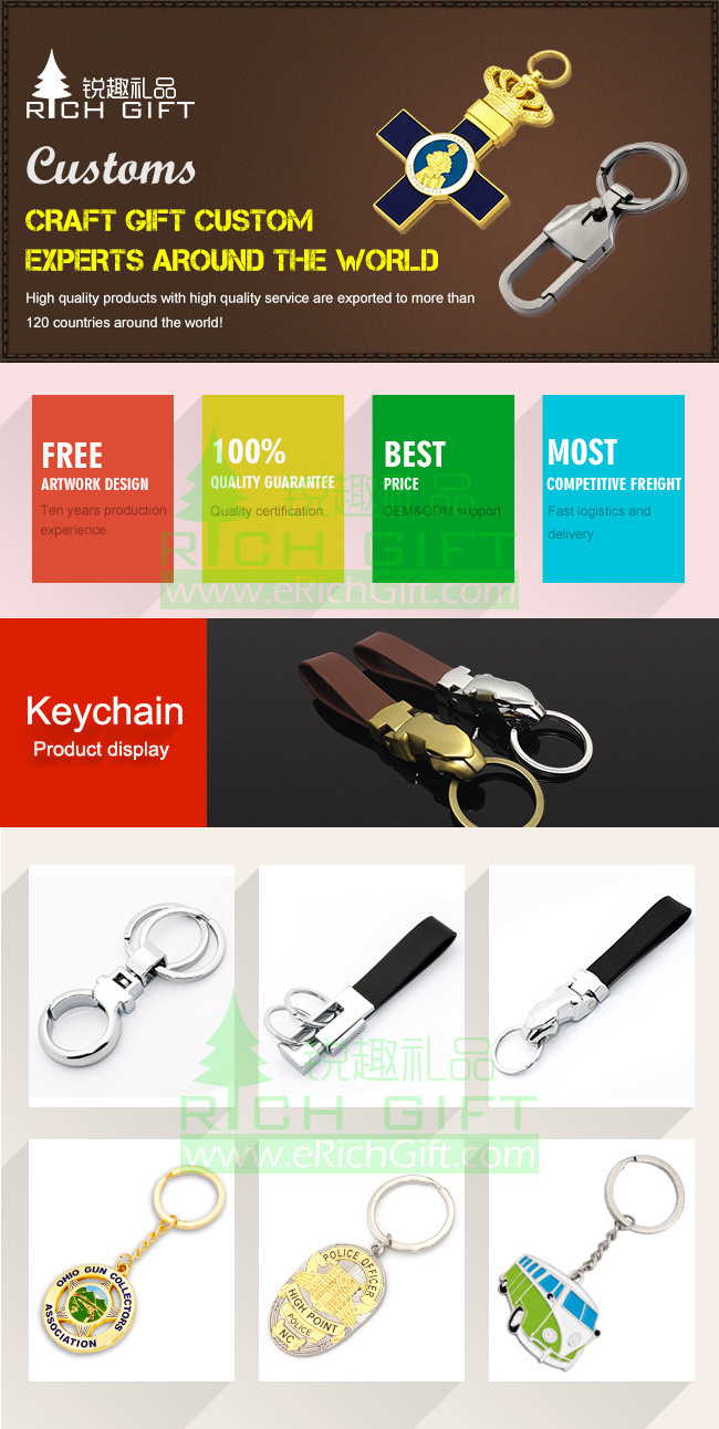 Fashion Zinc Alloy Bottle Opener Keyrings with Custom Color-Printed Logo