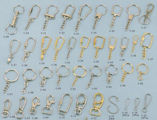 Hotsell Souvenir Metal Crown Stone Key Holder Key Chains (W-58)