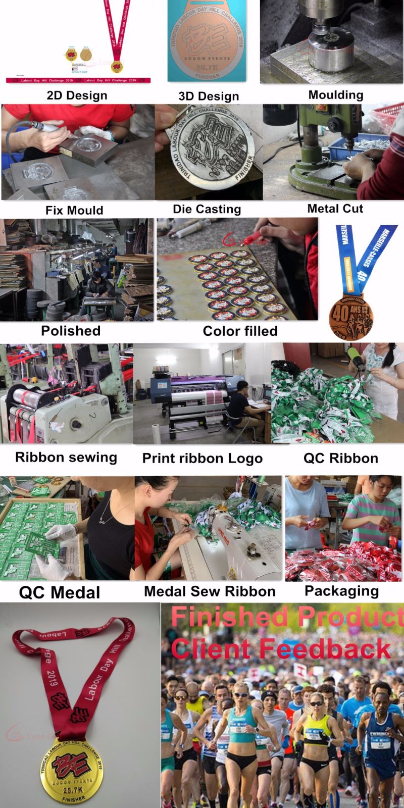 Factory Direct Selling Customized Medals
