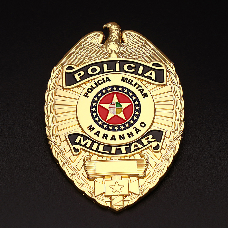 Customized Metal Three-Dimensional Shoulder Badge Commemorative Plating Military Badge