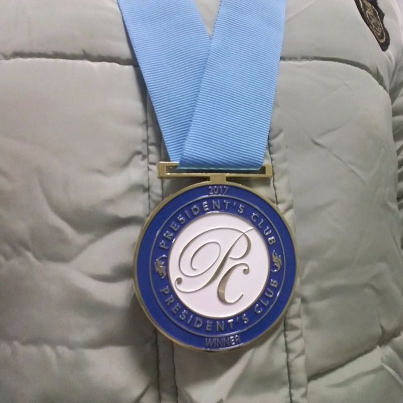 Factory Custom Souvenir Enamel Sport Runing Medal