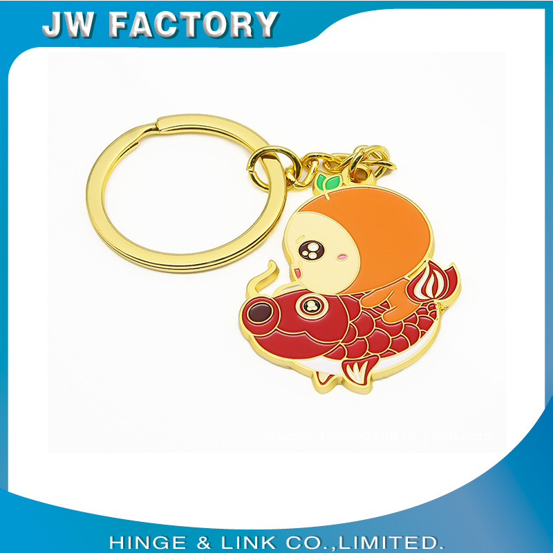 China Supplier Wholesale High Quality Promotional Custom Logo 3D/2D Metal Keychains