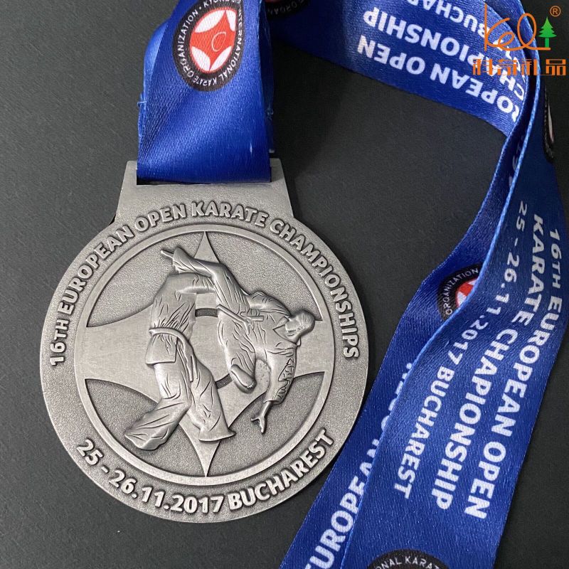 16th European Open Karate Championships Bucharest Race Medal