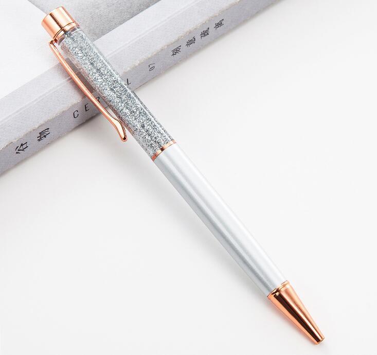 Stationery Office Supply Promontional Gift Ball Pen with Glitter Floating